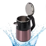 (Red)Electric Kettle 304 Stainless Steel Hot Water Boiler 2000W 2.5L UK Plug
