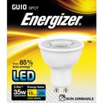 Energizer - GU10 LED 3,6 W, 255 LM, 4000 K Kallvitt