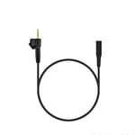 Geekria QuickFit 2.5 mm Male to 3.5 mm Female Cable for Bose AE2, AE2i / Short Stereo Headset Audio Adapter Cord (Black 1FT)