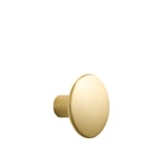 Muuto - Dots Metal Coat Hanger Medium Brass - Krokar - Lars Tornøe - Guld