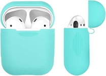 Skyddsfodral i silikon till Apple Airpods, Blå