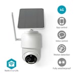 4G Sim 350° Wireless Security Camera PTZ WiFi IP Solar Powered CCTV Home Outdoor