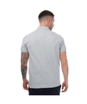 Lacoste Mens Regular Fit Stretch Pique Polo Shirt in Grey Cotton - Size X-Small