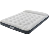 YAWN Air Self Inflating Mattress - Double, Blue,Silver/Grey