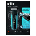 BRAUN Braun Series 3 Proskin 3040s Våt & Torr Uppladdningsbar Rakapparat - Blå