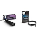 Philips Hue Play extension x1 - Noir, White & Color Ambiance, fonctionne avec Alexa, Google Assistant et Apple Homekit & Play Câble d'extension 5m