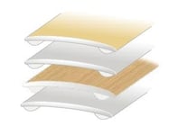 Duri 1118225 Skarvlist ek, självhäftande 30 x 1000 mm
