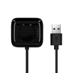 kwmobile Charger Cable Compatible with Oppo Watch 1 (46mm) - Charger Cable Replacement USB Charging - Black