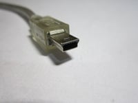 SHORT SILVER 20CM USB CABLE Lead Cord FOR WD EXTERNAL HDD WDBAAR5000ABK-00