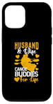 Coque pour iPhone 13 Pro Mariage Mariage Mari Et Femme Canoë Buddies For Life