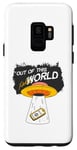 Galaxy S9 Cute Graphic For UFO Day Out Of This Fake World Social Media Case