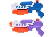 UMKYTOYS 2 Water Pistol Super Soaker Squirt Guns Blaster Toy for Kids Outdoor & Party Water Fun