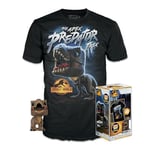 Funko Pocket Pop! & Tee: Arcadia - Trex - Large - (L) - Jurassic Park - T-Shirt - Clothes With Collectable Vinyl Minifigure - Gift Idea - Toys and Short Sleeve Top for Adults Unisex Men and Women