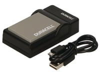 Duracell Dro5945, Usb, Olympus E-400, Olympus Pen E-Pl1, Olumpus Pen E-P1, Fujifilm Finepix S100fs, Svart, Batteriladdare För Inomhusbruk, 5 V, 5 V