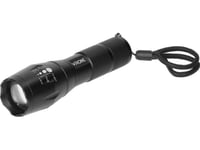 Virone Orno Cree 10W Led-Ficklampa Med Zoom, 800Lm, 3 X Aaa, Aluminiumkonstruktion