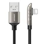 Joyroom Gaming USB Till Lightning Kabel 1.2m - Silver - TheMobileStore Lightning Kablar