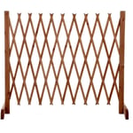 Terre Jardin - Barrière de protection extensible 90 cm Bois - Bois