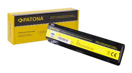 Batterie Li-Ion 10.8V 4400 mAh haut de gamme pour PC portable Toshiba Satellite Pro C850-10X de marque Patona®