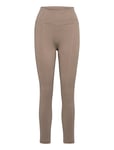 Luxe Seamless Tights Bottoms Running-training Tights Beige Aim´n