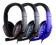 Wired gaming Headphones Gamer Headset Game Earphones with Microphone for PS4 Play Station 4 X Box One PC Bass Stereo PC headset