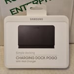 Samsung Pogo EE-D3100TBEGGB Upright Charging Dock For Galaxy Tab w. Wall Charger