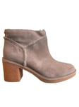 UGG Kasen Heeled Ankle Boot Grey/Brown Suede Boot Ladies Size UK6 NEW RRP170