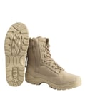 Mil-Tec Tactical Boots With YKK Zipper (Khaki, 40 EU / 7 US) US Khaki