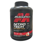 MuscleTech - Nitro-Tech 100% Whey Gold Variationer Strawberry Shortcake - 2270g