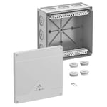 A-Box Pro 350-35² Kopplingsdosa med plint 252x252mm IP66 Grå
