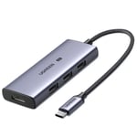 4in1 Adapter USB-C to 3xUSB 3.0 + HDMI2.1 8K