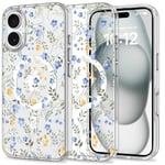 Tech-Protect iPhone 16 Skal MagSafe MagMood Spring Flowers