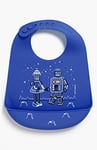 modern-twist Seau pour bébé bibz Robot Amour, Silicone, Silicone, Bleu électrique, 1.123 x 1.123 x 1.123 cm