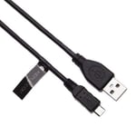 Micro USB Cordon Câble Compatible avec Bose AE2w, QuietComfort 35, SoundSport, SoundLink, PHILIPS Fidelio M2BT, PHILIPS SHB3060BK, SHB3060, SHB4000, SHB5500BK/00, SoundPEATS Q9A | Écouteurs Bluetooth