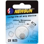 Newsun Lithium CR1025 batteri - 1 stk.