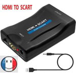 Convertisseur HDMI vers péritel Adaptateur MHL HDMI vers SCART HD soutien NTSC PAL pour SKY HD Blu Ray APPLE TV DVD PS3