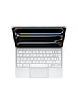 Magic Keyboard - keyboard and folio case - with trackpad - QWERTY - Arabic/English - white Input Device - Tastatur & Folio sæt - Arabisk/engelsk - Hvid