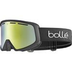 Bollé Cascade - Masque ski Black Matte Sunshine Cat 3