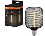 Decorative Led Bulb Osram Deco, E27 Sq100bk, 3.5 W, 1800K, 150 Lm, Non-Dim, Black Color