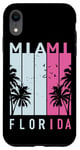 iPhone XR Miami Beach Florida Sunset Retro item Surf Miami Case