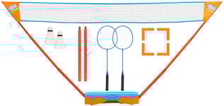 AVENTO BADMINTON GAME SET