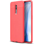 Oppo OPPO Reno Z Leather Texture Case Red