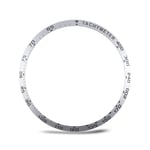 Bezel Ring Huawei Watch GT/GT 2 46mm Silver/Svart