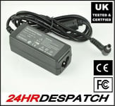 FOR DELL INSPIRON MINI 1010 T282H W946J LAPTOP CHARGER AC ADAPTER 19V 1.58A 30W