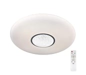Milagro Plafonnier LED Intensité variable - Idéal pour la salle de bain, le salon, la chambre, la cuisine, le balcon, le couloir, le couloir, le pla