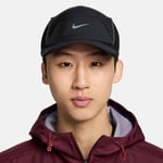 Nike Dri-Fit Advanced Fly AeroBill AeroAdapt Cap L/XL Unisex - Svart Mössa för Löpare med Utmärkt Ventilation och Komfort