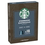 Capsules café Starbucks Nespresso Espresso Roast X18
