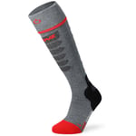 LENZ Heat Sock 5.1 Toe Cap Slim Fit Gris / Rouge Noir 42/44 2024 - *prix inclus code XTRA10