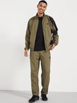 adidas Sportswear Mens Woven Tracksuit - Khaki, Khaki, Size S, Men