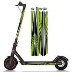 STYLISH SCOOTERS for Xiaomi M365 Sport Green Decorative Vinyl Stickers for Your Electric Scooter, Suitable for All Models (Green)