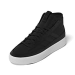 adidas Mixte Znsored Hi Prem Leather Shoes-Mid, Core Black/Core Black/Grey Six, 45 1/3 EU